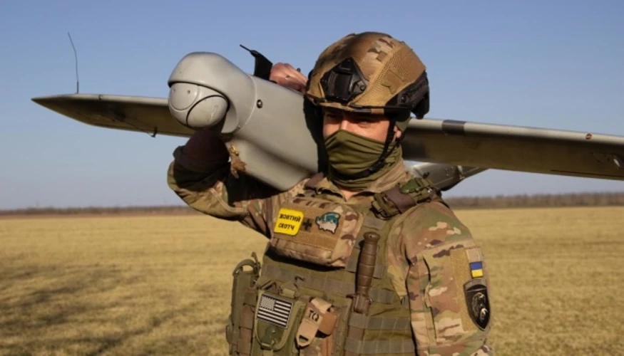 Ілюстративний кадр роботи Сил оборони по цілях на тимчасово окупованих територіях, фото 426 ОПБС.
