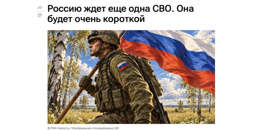 «РИА Новости» зняло статтю про «коротку СВО»: редакція пояснила рішення
