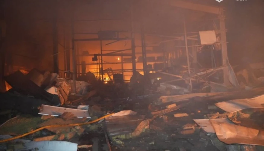 На Одещині атакували промислове підприємство та гаражний кооператив